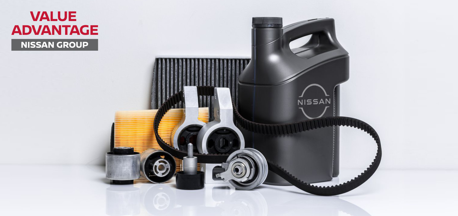 Nissan Parts with Oil